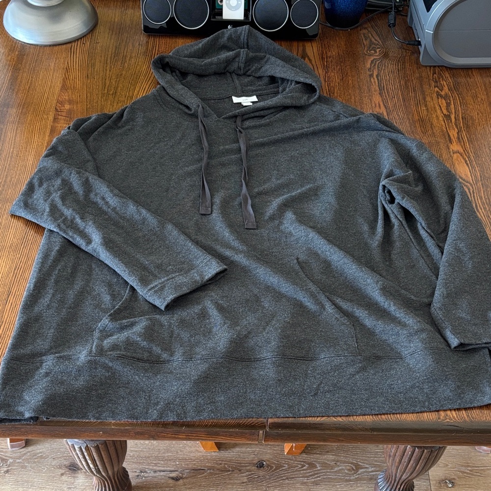 J. Jill Hooded Pullover Sweatshirt